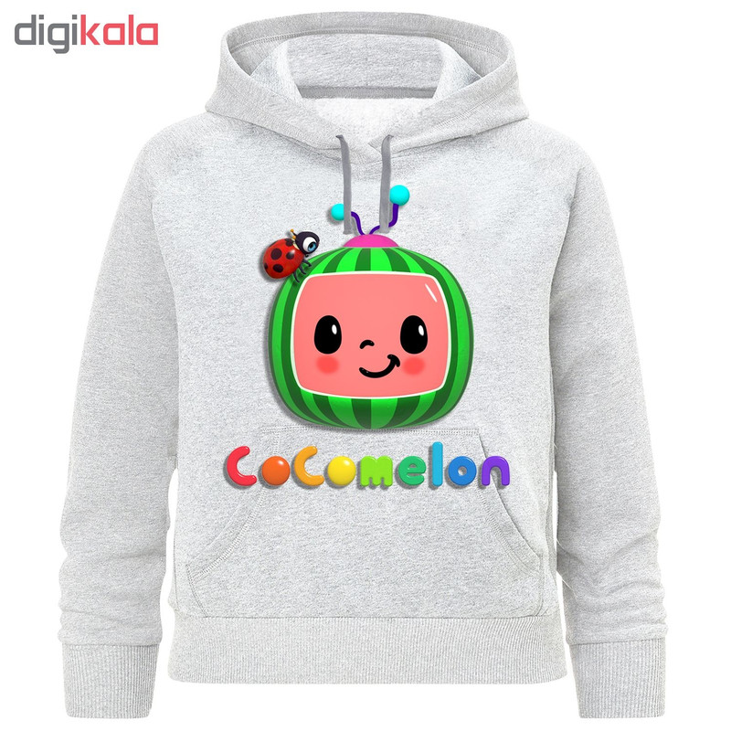 هودی دخترانه طرح cocomelon کد F292