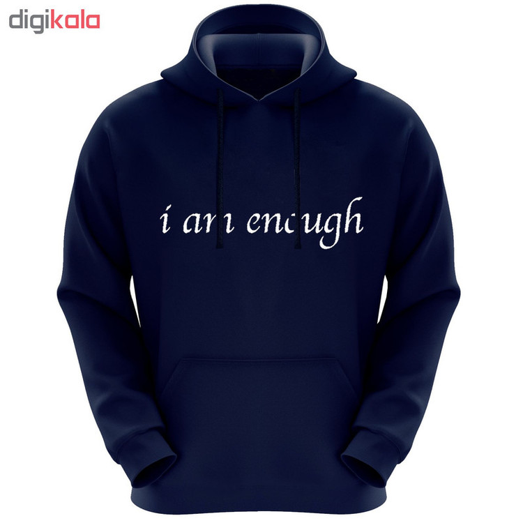 هودی مردانه طرح i am enough کد F212