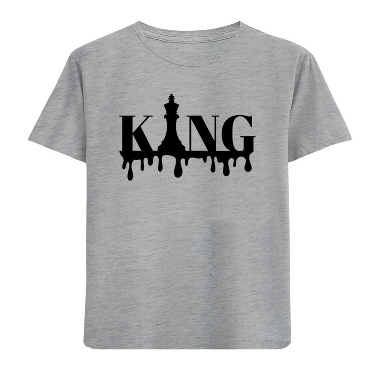 تیشرت آستین کوتاه پسرانه مدل KING N244