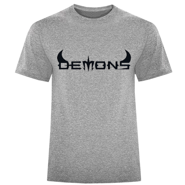 تیشرت آستین کوتاه مردانه مدل W604 DEMONS