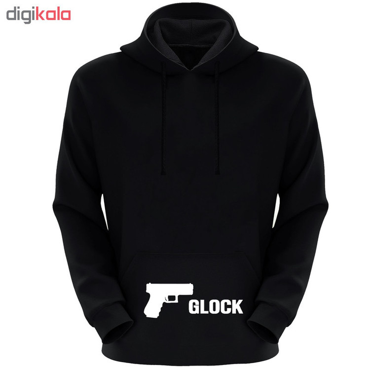 هودی مردانه طرح Glock کد F191