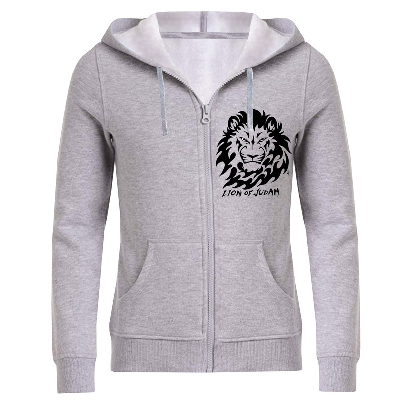 سویشرت مردانه طرح lion of judah کد F30