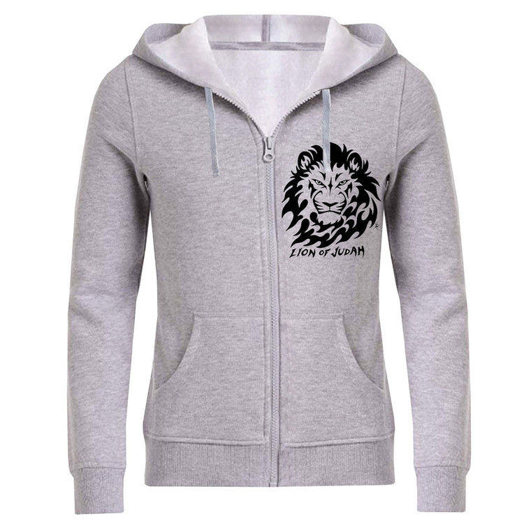 سویشرت مردانه طرح lion of judah کد F30