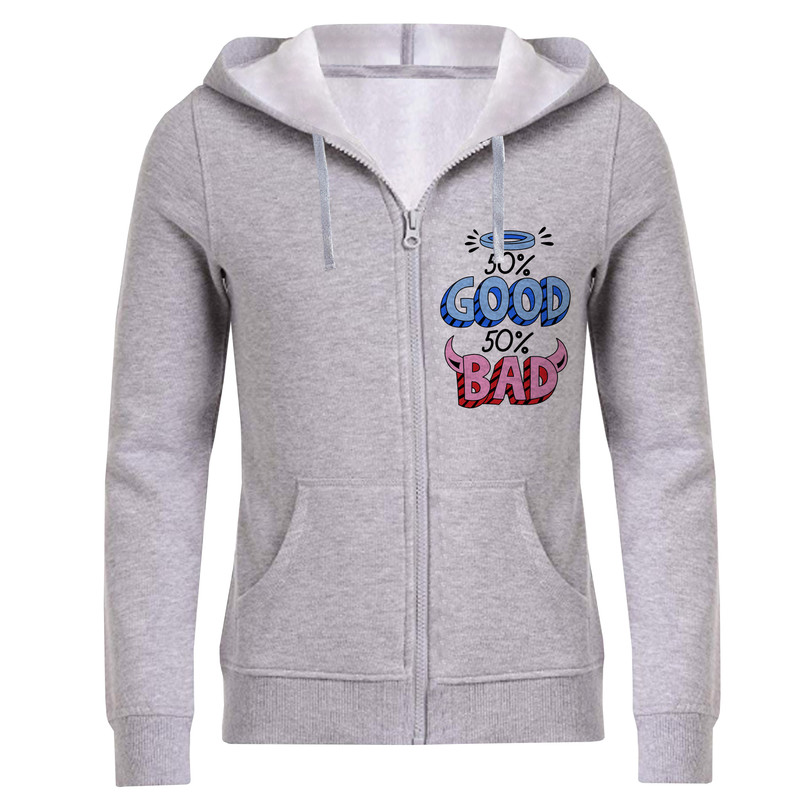 سویشرت مردانه مدل GOOD BAD F307