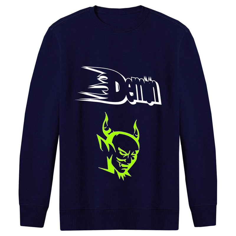 سویشرت مردانه طرح Demon کد F94