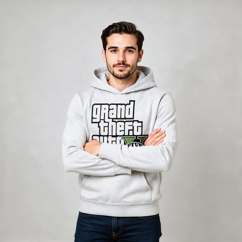 هودی مردانه طرح GTA کد S213