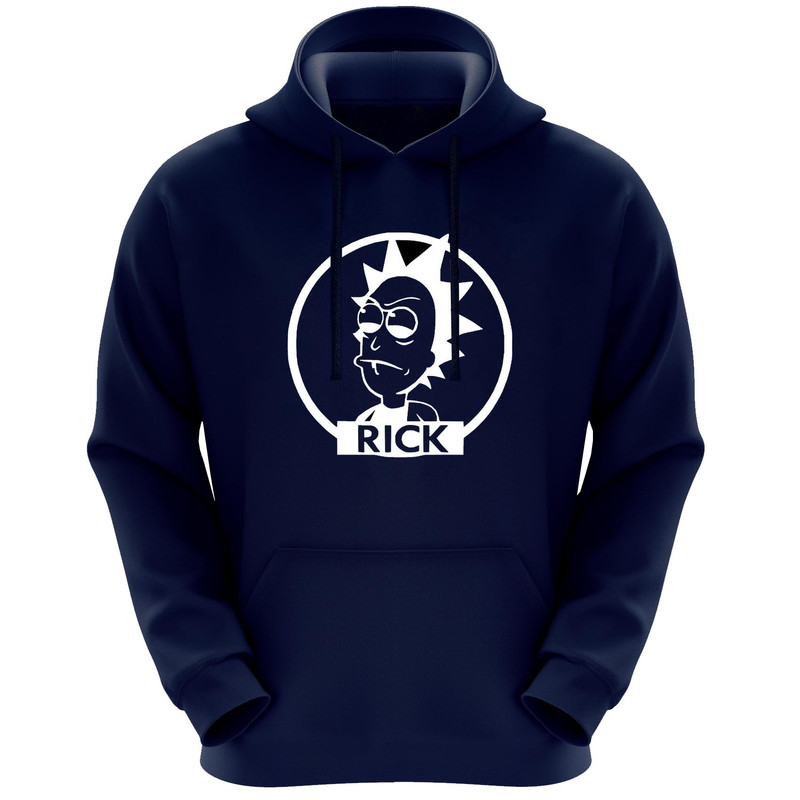 هودی مردانه طرح Rick کد F345
