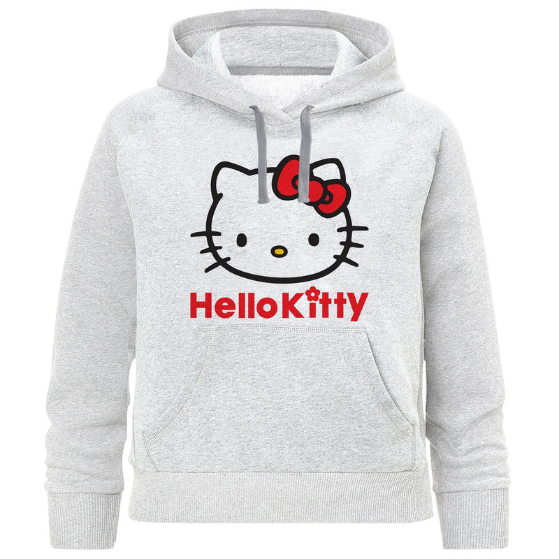 هودی دخترانه طرح Hello kitty کد K132