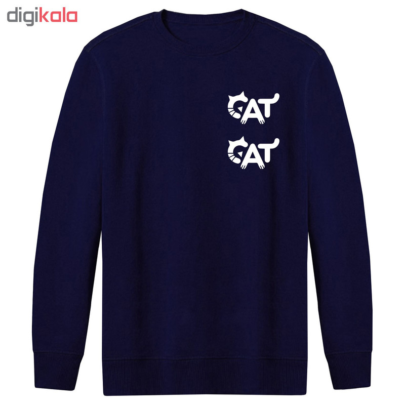 سویشرت مردانه طرح CAT کد R18