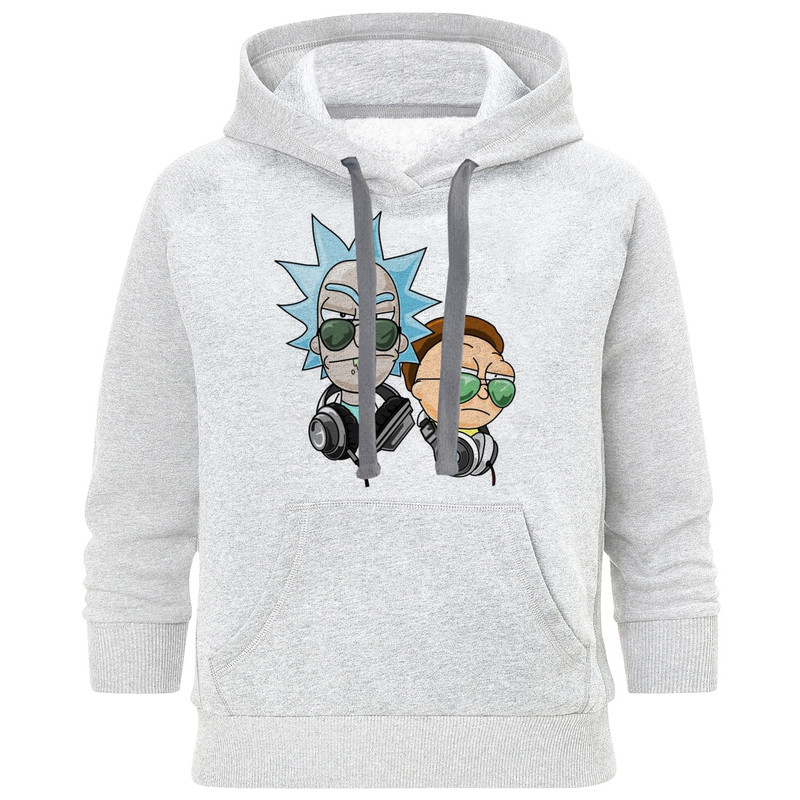هودی مردانه طرح Rick & Morty کد M39