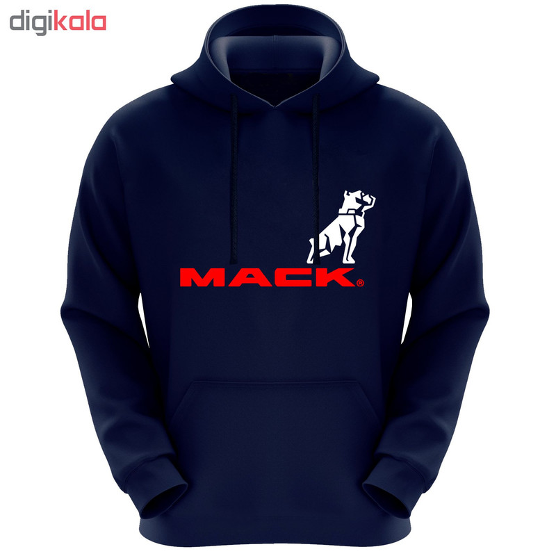 هودی مردانه طرح mack کد F213