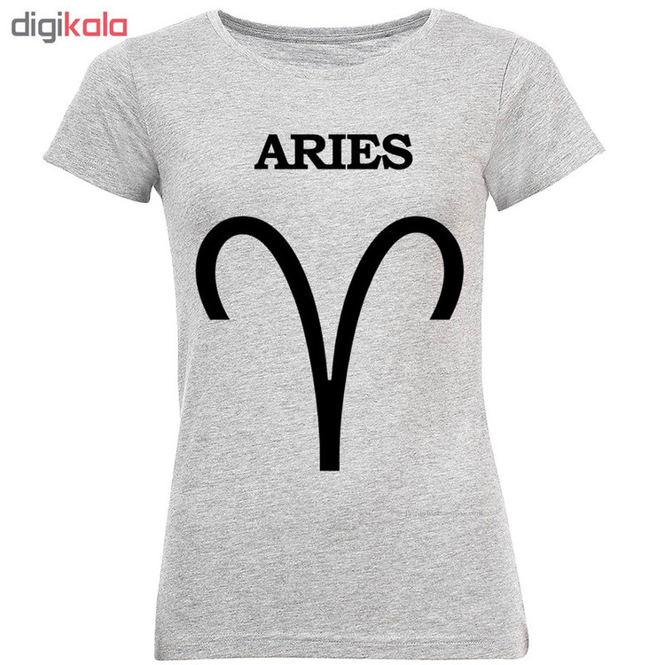 تی شرت آستین کوتاه زنانه طرح ARIES مدل S274
