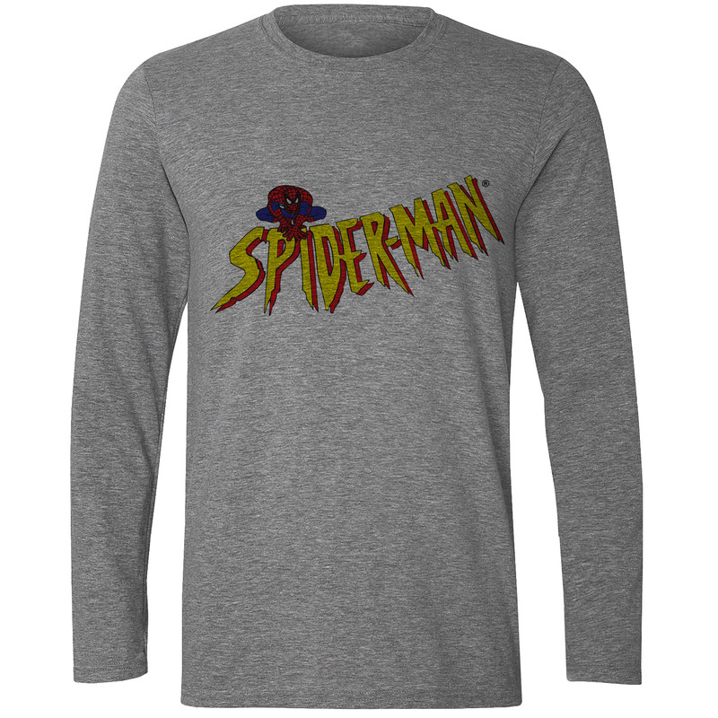 تی شرت آستین بلند مردانه مدل F350 SPIDERMAN