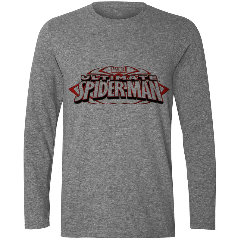 تی شرت آستین بلند مردانه مدل  F318 SPIDERMAN