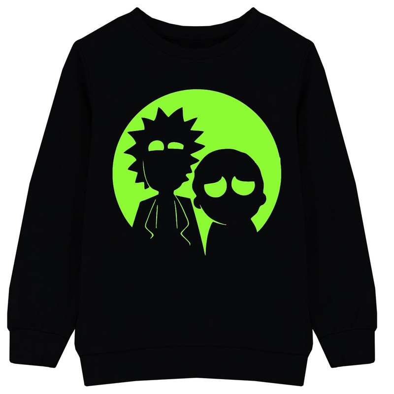 سویشرت پسرانه طرح rick and morty کد F08