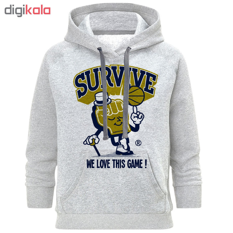 هودی مردانه طرح SURVIVE کد S444
