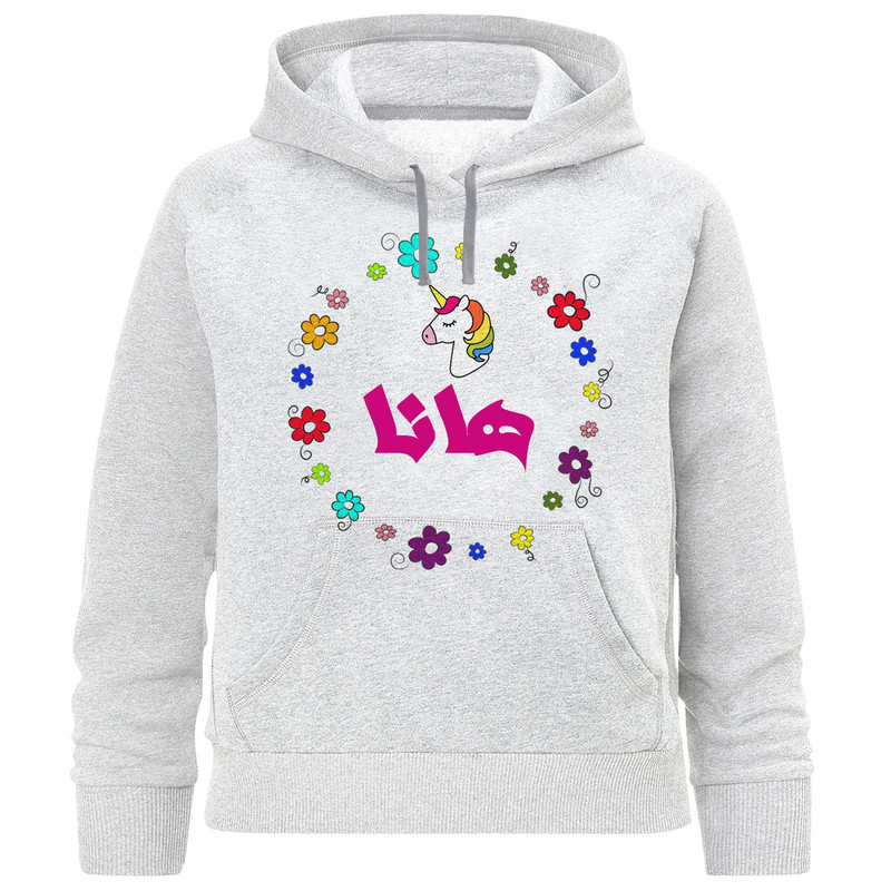 هودی دخترانه طرح هانا کد F204