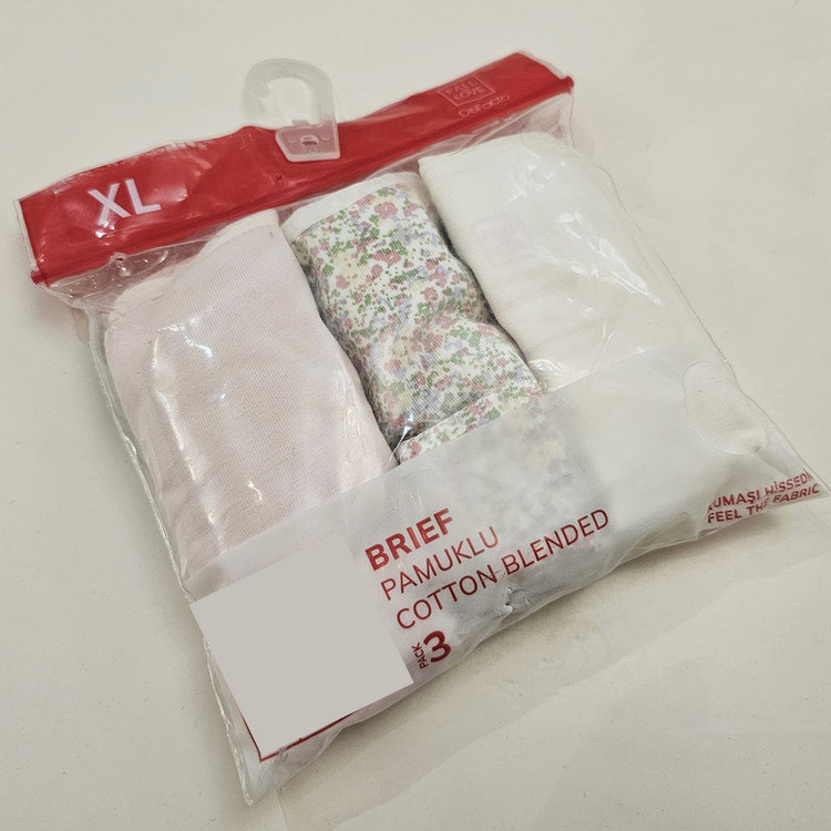 شورت زنانه اسلیپ دفکتو مدل 168GN653 بسته 3 عددی