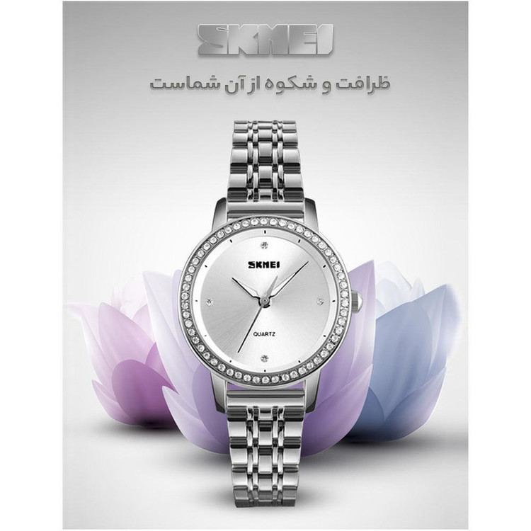 ساعت مچی عقربهای زنانه اسکمی مدل 1͏31͏1͏-SLV