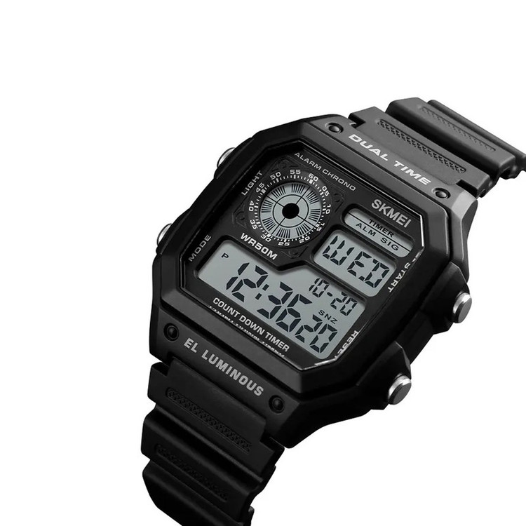 ساعت مچی دیجیتال اسکمی مدل S-1299-BLC