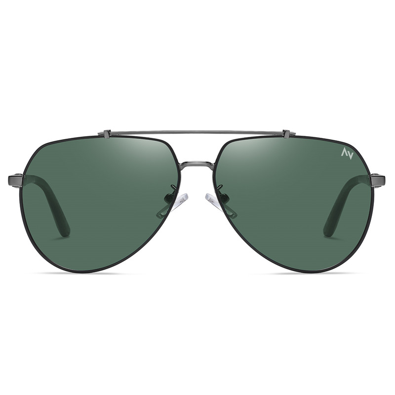 عینک آفتابی خلبانی مردانه آلبرت وگ مدل 6322C21P144 Polarized Sacramento