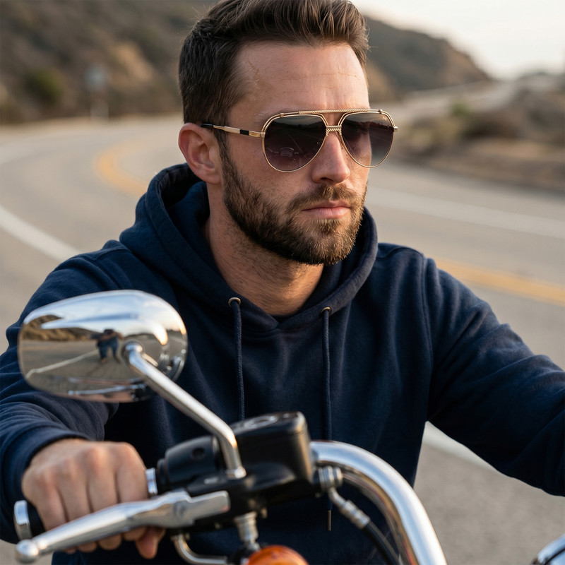 عینک آفتابی خلبانی (Aviator) مردانه آلبرت وگ مدل JS8554C84-P120