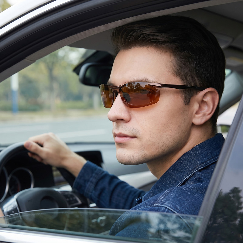 عینک ورزشی مدل 8179 Polarized Metal مناسب برای انواع ورزشها
