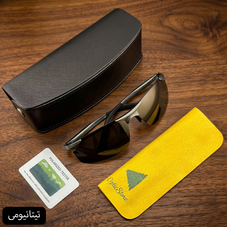 عینک ورزشی مدل 8179 Polarized Metal مناسب برای انواع ورزشها