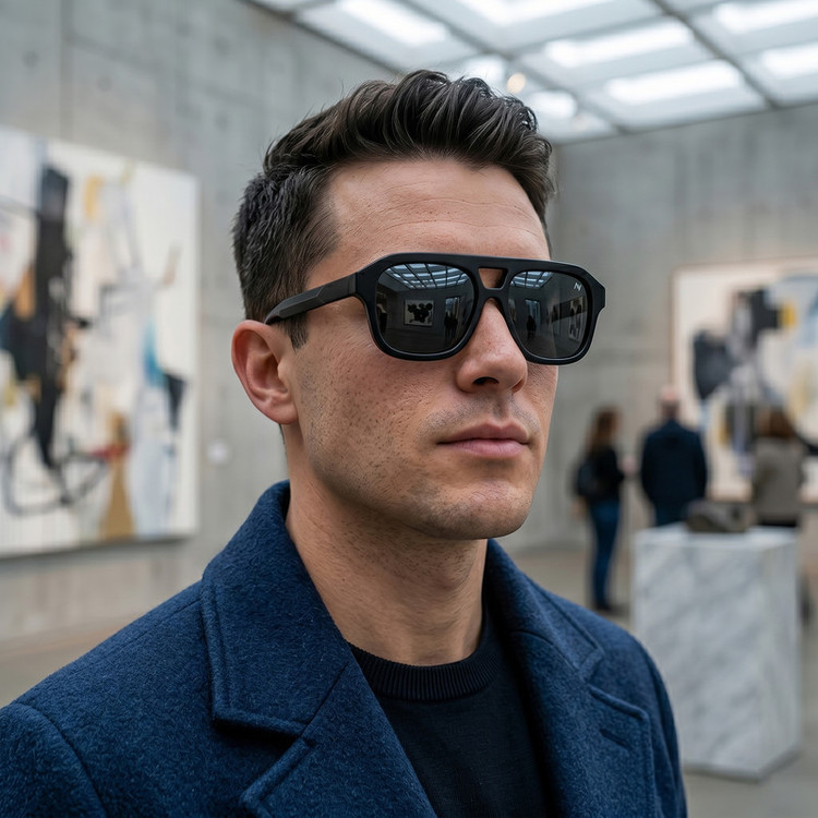 عینک آفتابی خلبانی (Aviator) آلبرت وگ مدل S-32102-C1 Avantgarde Visionary