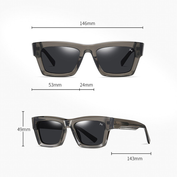 عینک آفتابی ویفرر (Wayfarer) آلبرت وگ مدل S32110C3 Acetate Avantgarde Visionary