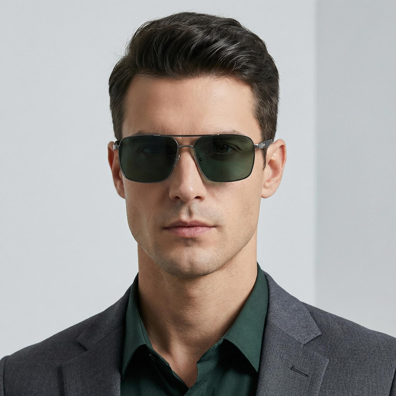 عینک آفتابی فریم خاص مردانه آلبرت وگ مدل 6307C98-P131 Polarized Avantgarde Visionary