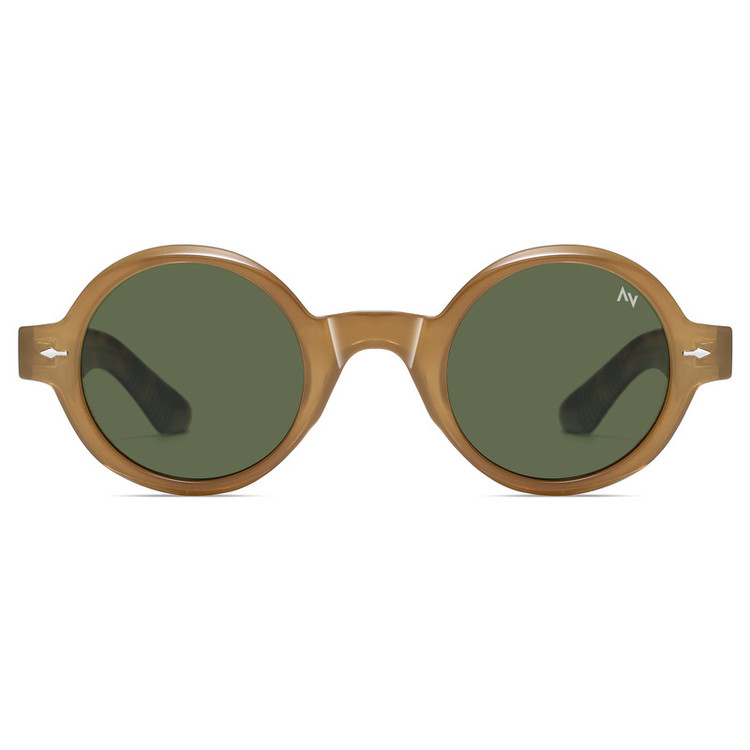 عینک آفتابی گرد آلبرت وگ مدل S-31108-C3 Acetate Avantgarde Visionary