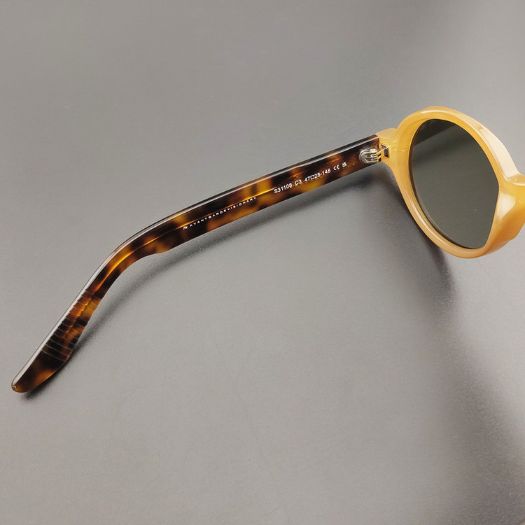 عینک آفتابی گرد آلبرت وگ مدل S-31108-C3 Acetate Avantgarde Visionary