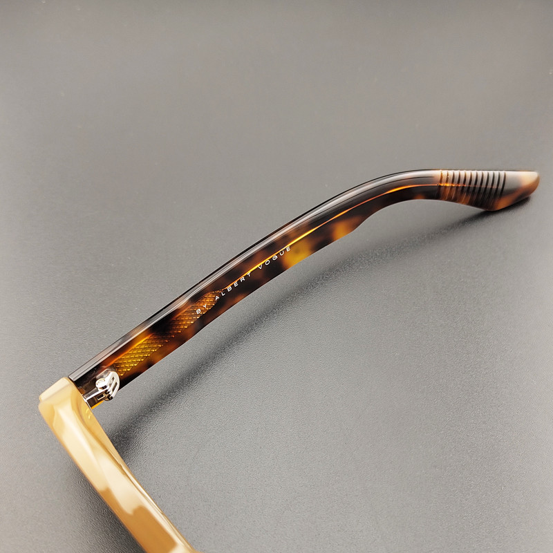 عینک آفتابی گرد آلبرت وگ مدل S-31108-C3 Acetate Avantgarde Visionary