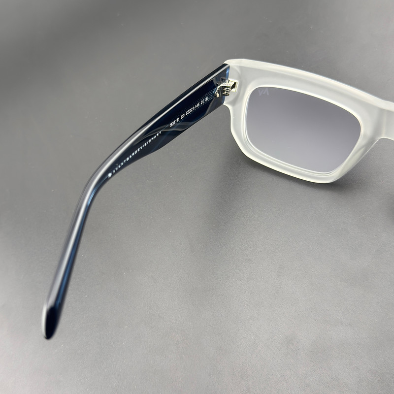 عینک آفتابی مستطیلی آلبرت وگ مدل S31111C3 Acetate Avantgarde Visionary