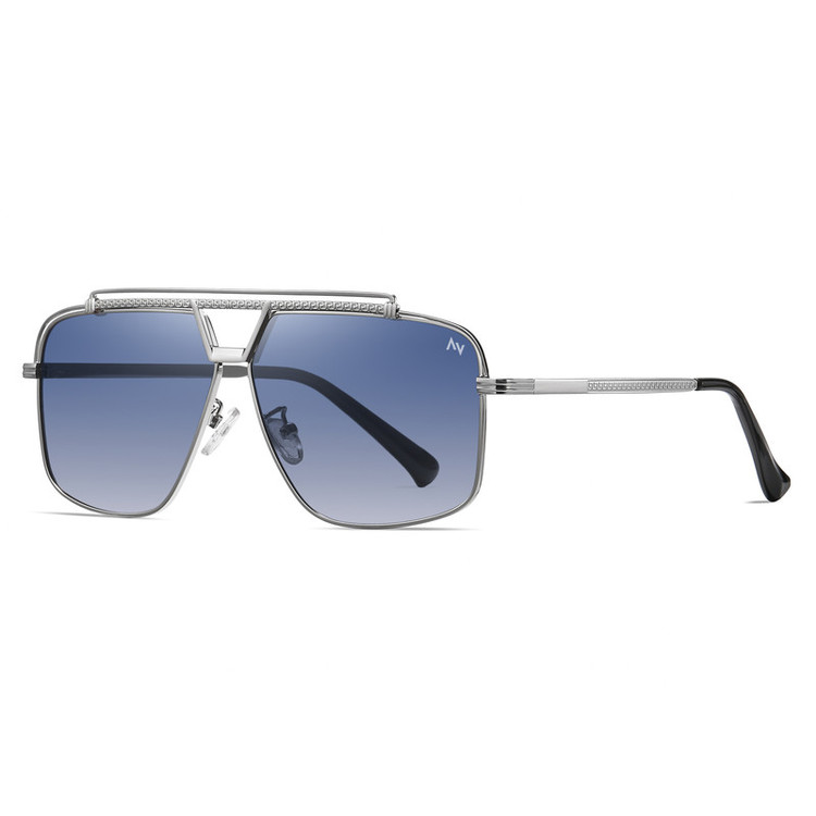 عینک آفتابی خلبانی (Aviator) مردانه آلبرت وگ مدل JS8534C05-P142 Polarized Avantgarde Visionary