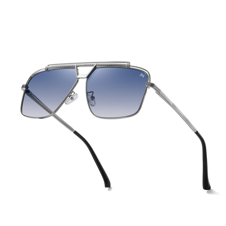عینک آفتابی خلبانی (Aviator) مردانه آلبرت وگ مدل JS8534C05-P142 Polarized Avantgarde Visionary