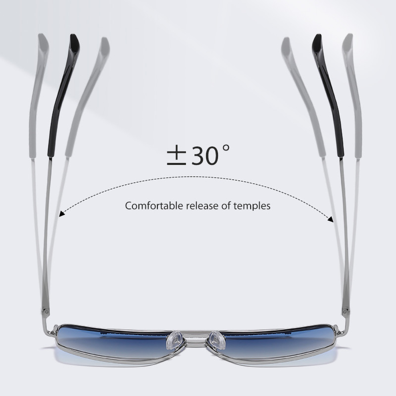عینک آفتابی خلبانی (Aviator) مردانه آلبرت وگ مدل JS8534C05-P142 Polarized Avantgarde Visionary