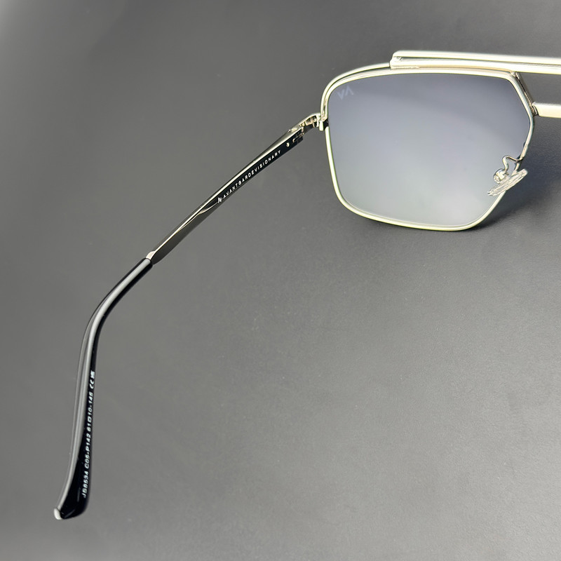 عینک آفتابی خلبانی (Aviator) مردانه آلبرت وگ مدل JS8534C05-P142 Polarized Avantgarde Visionary