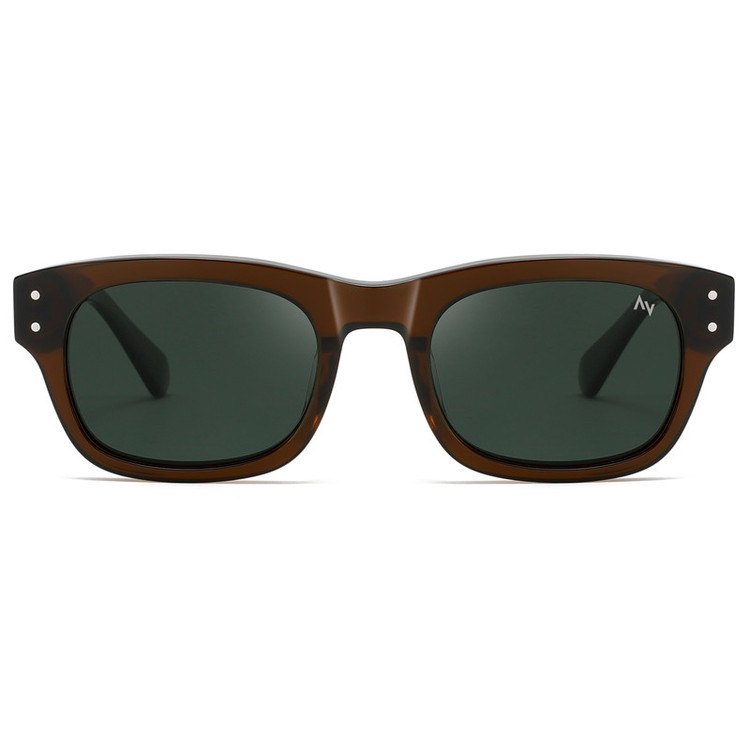 عینک آفتابی مستطیلی آلبرت وگ مدل S32123C4 Acetate Avantgarde Visionary