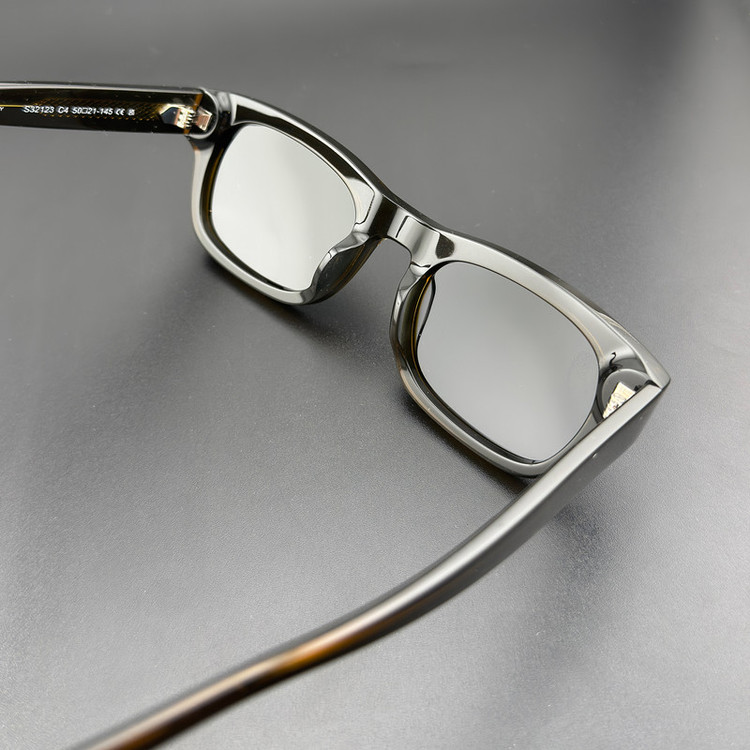 عینک آفتابی مستطیلی آلبرت وگ مدل S32123C4 Acetate Avantgarde Visionary
