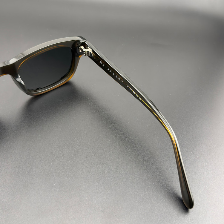 عینک آفتابی مستطیلی آلبرت وگ مدل S32123C4 Acetate Avantgarde Visionary
