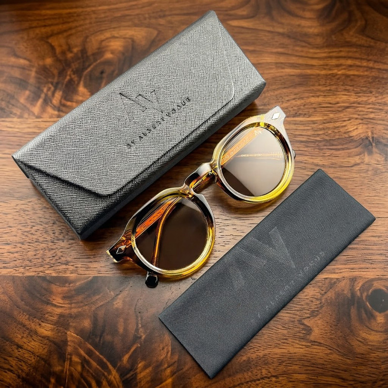 عینک آفتابی پنتوس (Pantos) آلبرت وگ مدل SZ8203 Tortoise Tawny