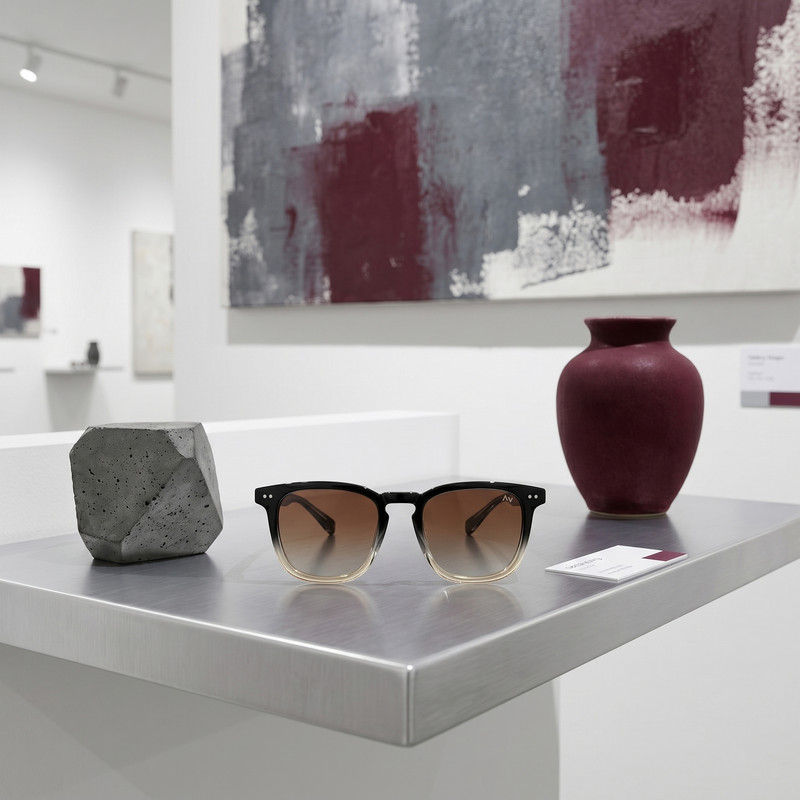 عینک آفتابی ویفرر (Wayfarer) آلبرت وگ مدل S31116C5 Acetate Avantgarde Visionary