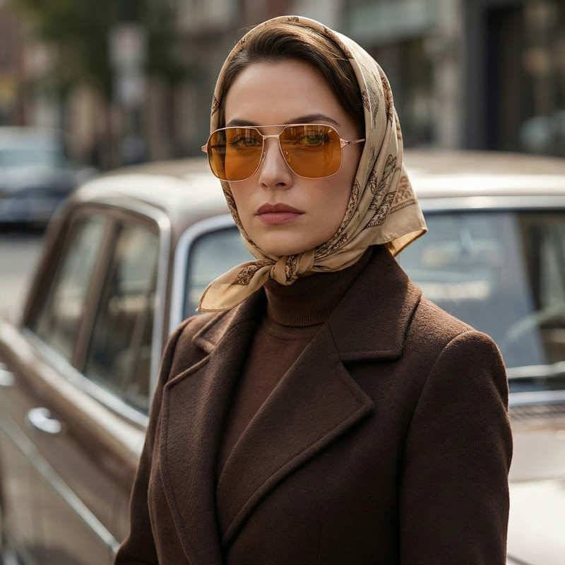 عینک شب خلبانی (Aviator) مدل JS8510C02-P124