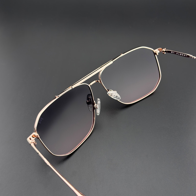 عینک آفتابی خلبانی (Aviator) آلبرت وگ مدل JS8538C11-P105 Polarized Avantgarde Visionary