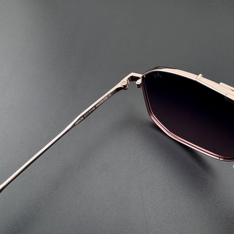 عینک آفتابی خلبانی (Aviator) آلبرت وگ مدل JS8538C11-P105 Polarized Avantgarde Visionary