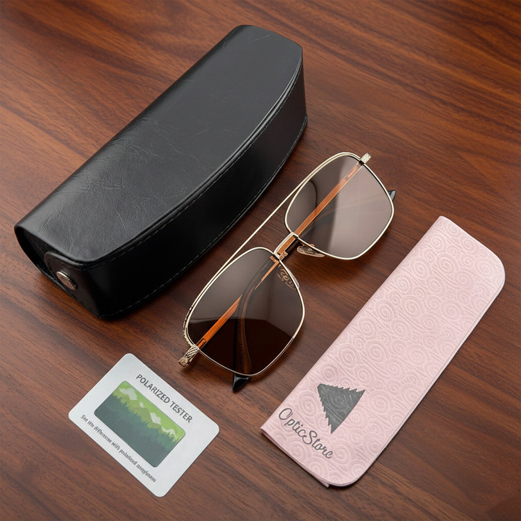 عینک آفتابی خلبانی (Aviator) مدل JS8541C11-P146 Polarized