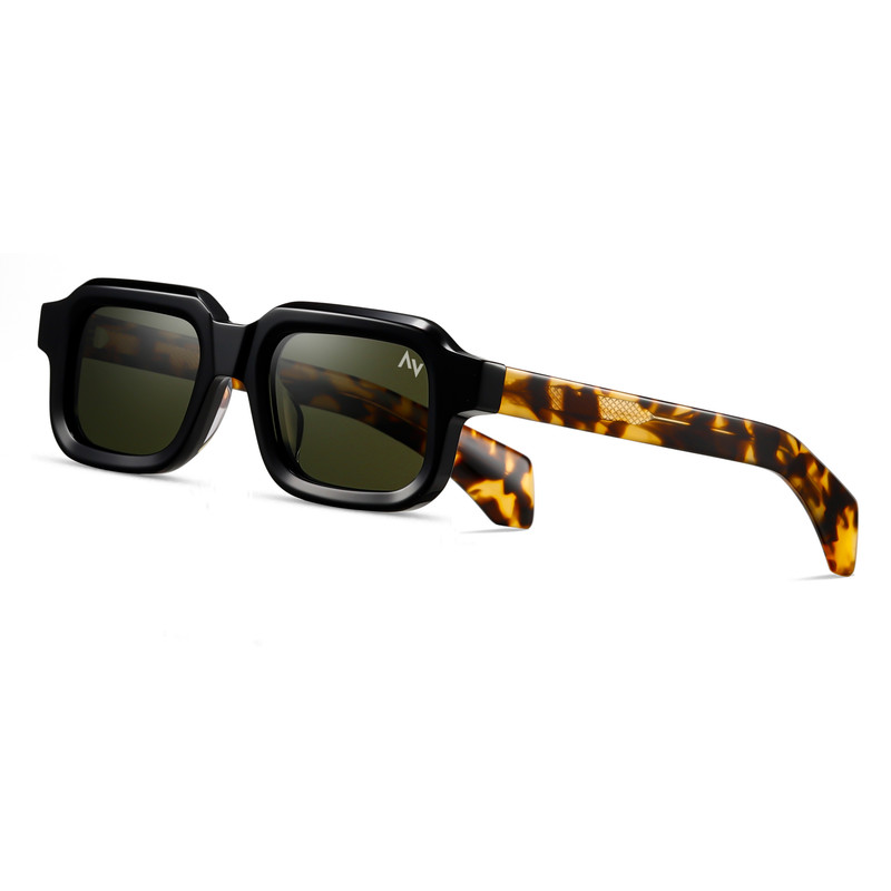 عینک آفتابی مربعی آلبرت وگ مدل S32132C2 Acetate Avantgarde Visionary