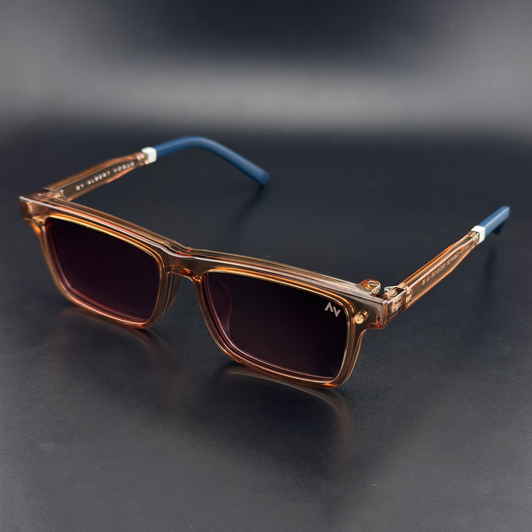 فریم عینک طبی آلبرت وگ مدل CG7703C286P191 Polarized Double Switch مناسب برای انواع صورت به همراه کاور آفتابی